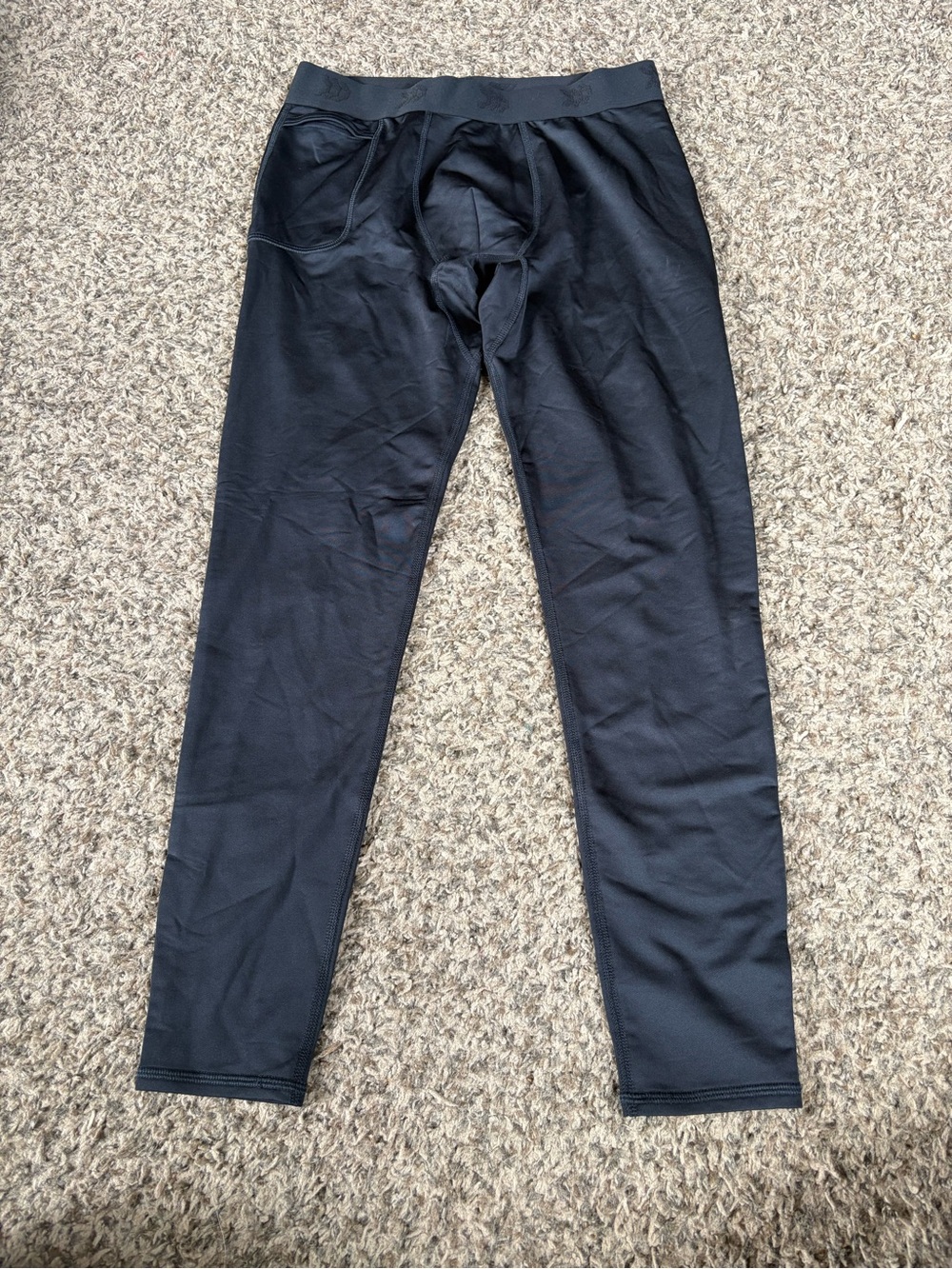 All in motion NWOT Men's Stretch Long Underwear Base Layer - Black